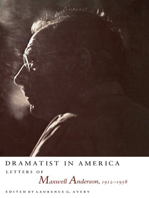 cover image of Dramatist in America